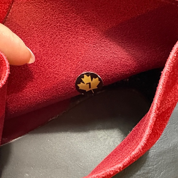 Source Unknown Red Suede Lace-Up Desert Booties - Picture 7 of 7